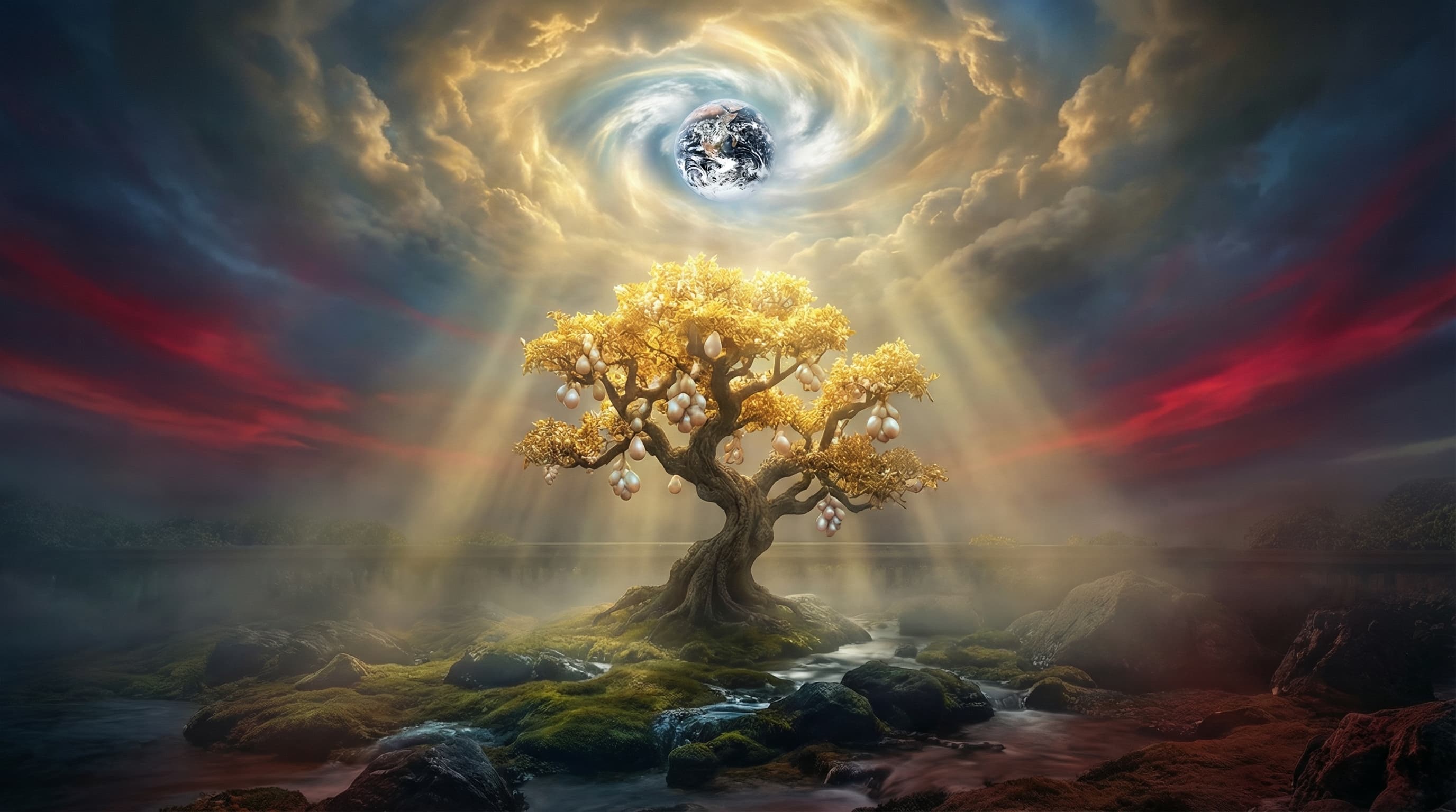 Illustration for The Fall and Earth